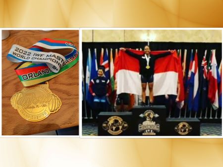 Sahari, Masters Sabet Emas untuk Indonesia di Weightlifting Worlds Championship di Orlando